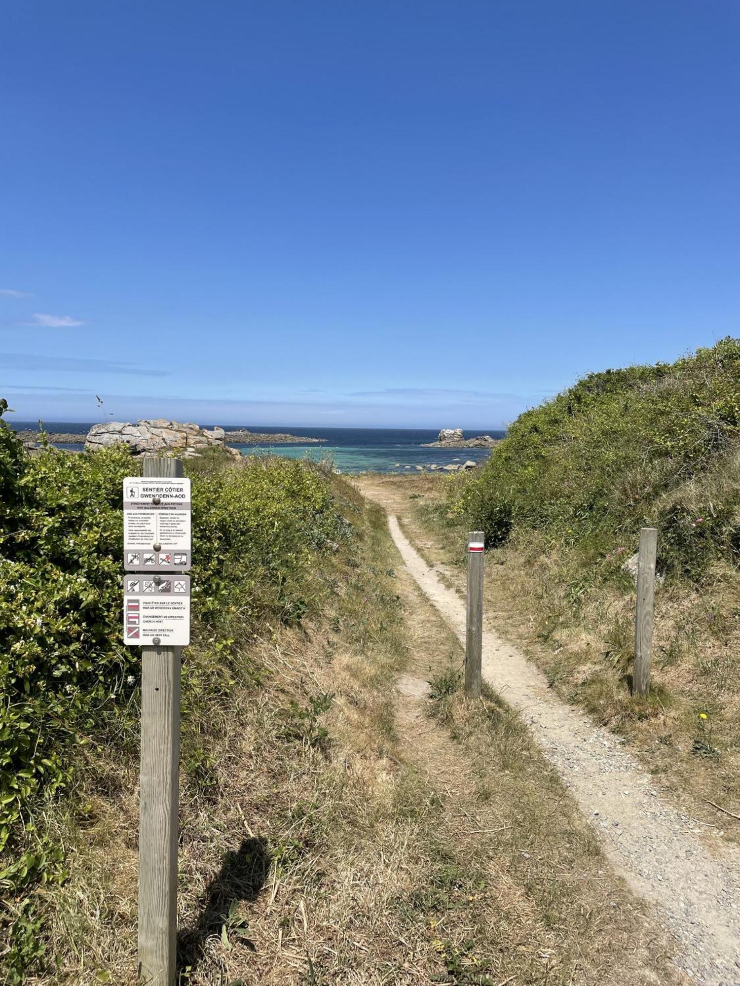 Ty Mor Bras - Maison Familiale A 2 Pas De La Plage Portsall エクステリア 写真