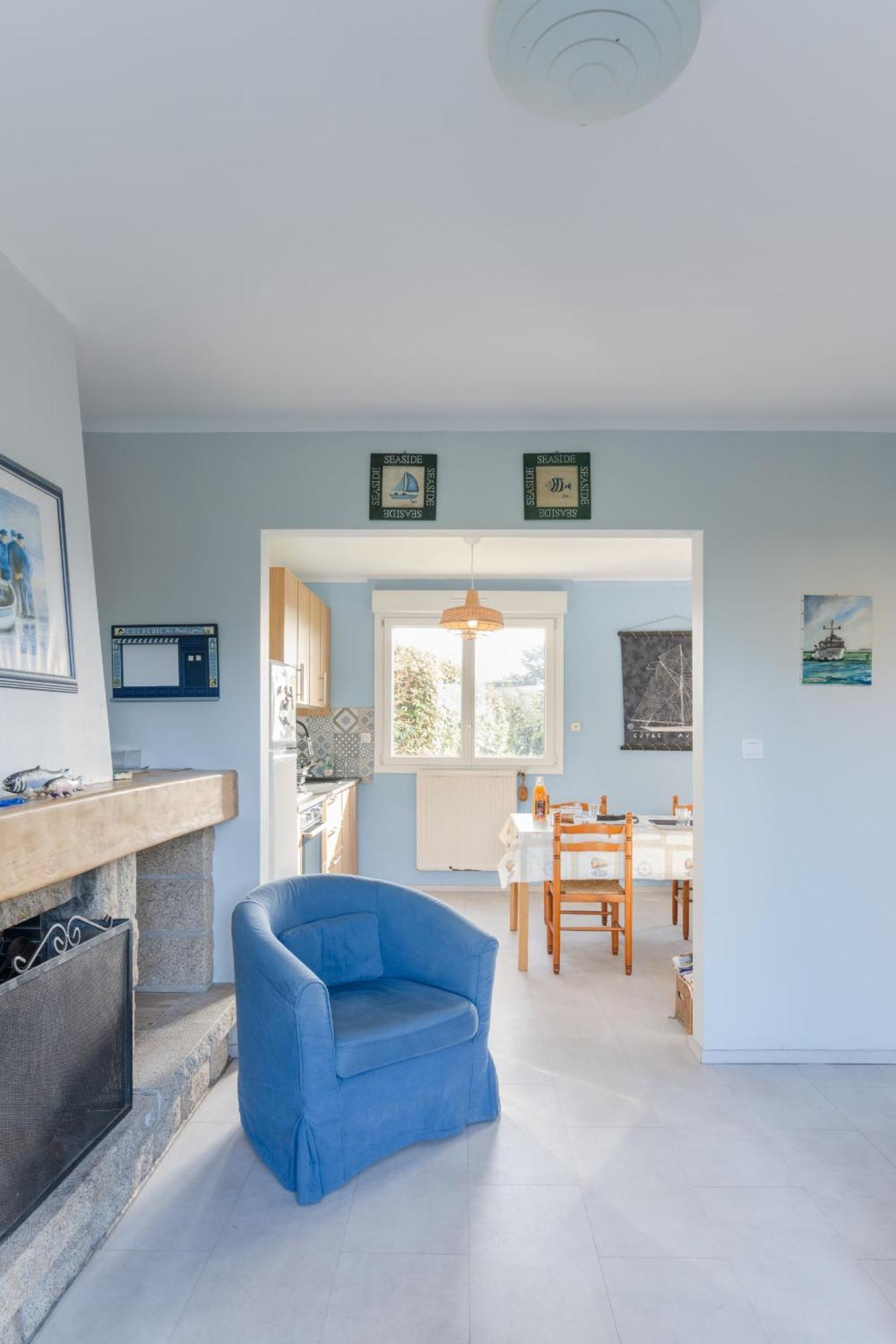 Ty Mor Bras - Maison Familiale A 2 Pas De La Plage Portsall エクステリア 写真