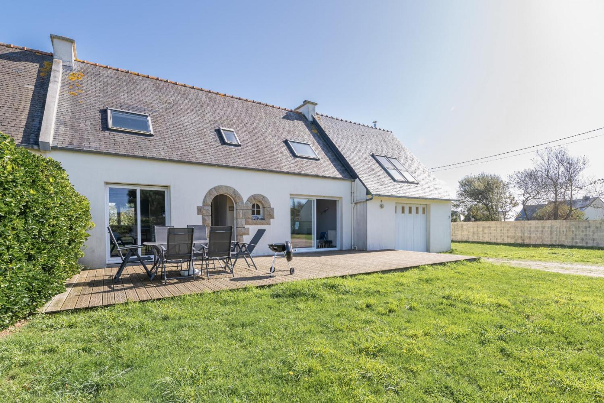 Ty Mor Bras - Maison Familiale A 2 Pas De La Plage Portsall エクステリア 写真