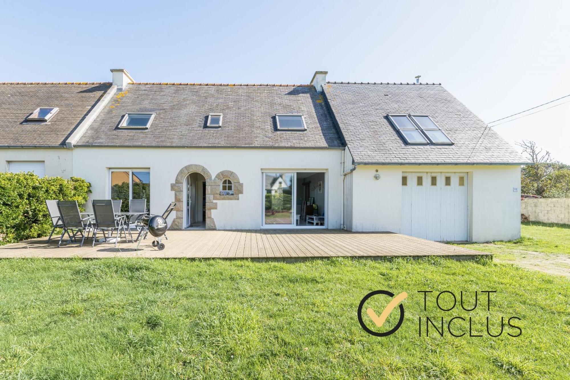 Ty Mor Bras - Maison Familiale A 2 Pas De La Plage Portsall エクステリア 写真