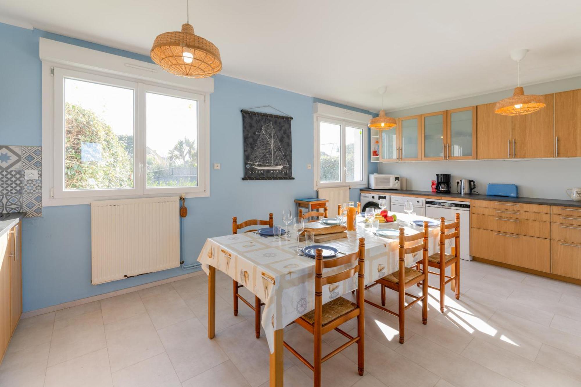 Ty Mor Bras - Maison Familiale A 2 Pas De La Plage Portsall エクステリア 写真
